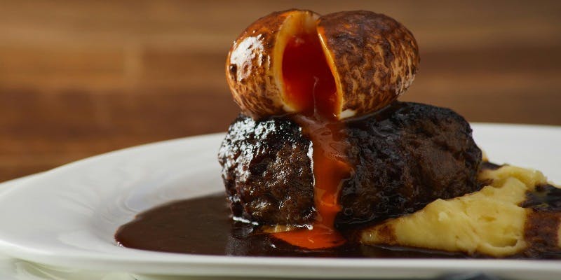 熟成和牛でつくる　手ごねハンバーグランチセット