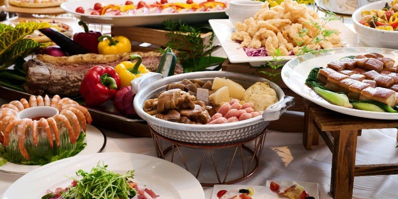 【冬のあったか沖縄＆ワールド料理 】「12/15～2/28」ウィンターディナービュッフェ（当日予約可）