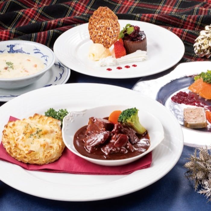 銀座洋食三笠會館 池袋パルコ店 Xmas クリスマスコース プレクリスマスを楽しみたい方に ランチ プラン メニュー 一休 Comレストラン 銀座洋食三笠會館 池袋パルコ店 Xmas クリスマスコース プレクリスマスを楽しみたい方に ランチ プラン メニュー 一休 Comレストラン
