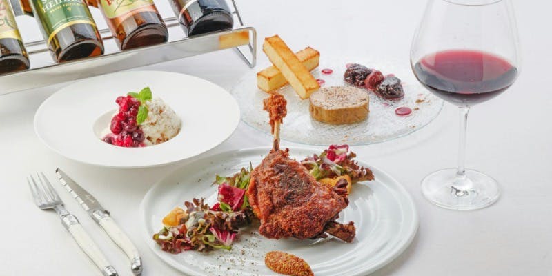 Xmas2025 ブルックスゾットXmasランチコース＋乾杯酒＆カフェ付き