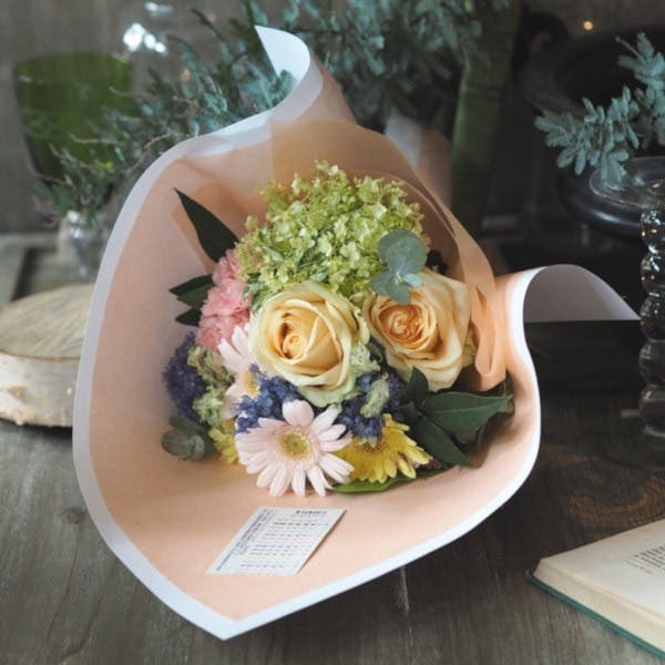 【記念日】お花束をプレゼント
