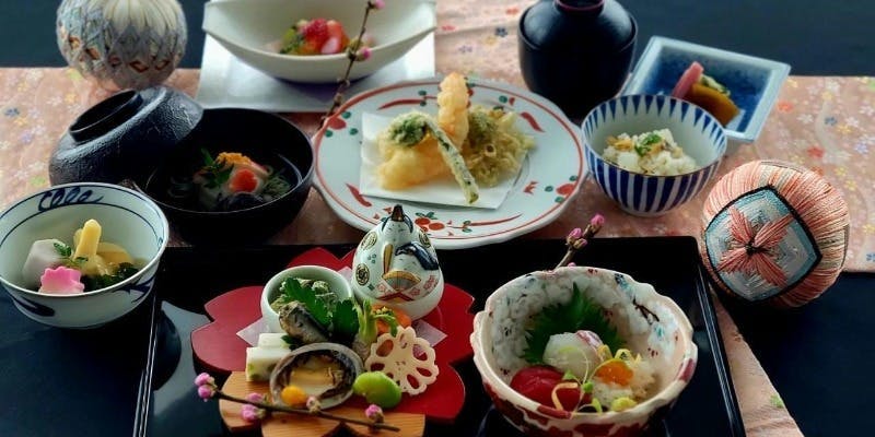 【和食会席～堀川～】彩り前菜・旬の食材　全7品