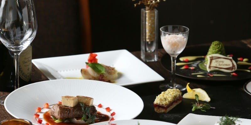 【Xmas2025】「ノエル」飛騨牛、フォアグラ、鹿肉、天然真ハタ等全7品