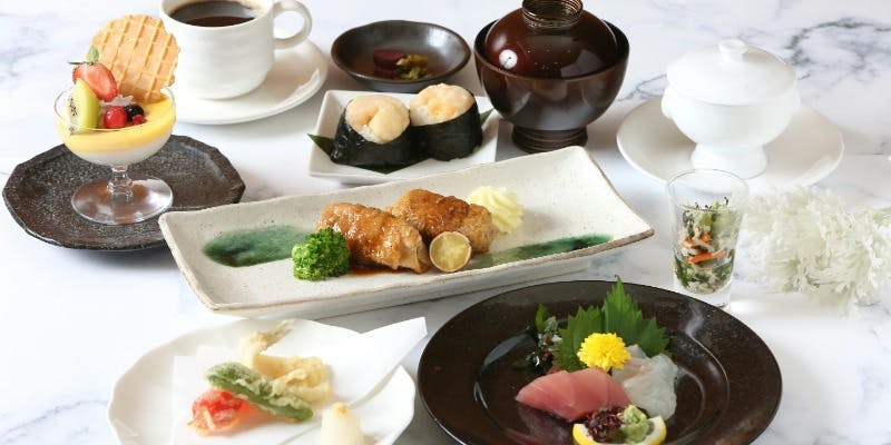 【和食会席・花彩】お造り、天麩羅、肉料理他全7品