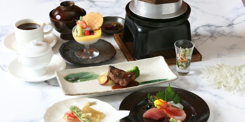 【旬彩和食／四季彩】お造りや魚料理と「選べる肉料理」等全8品（平日限定）