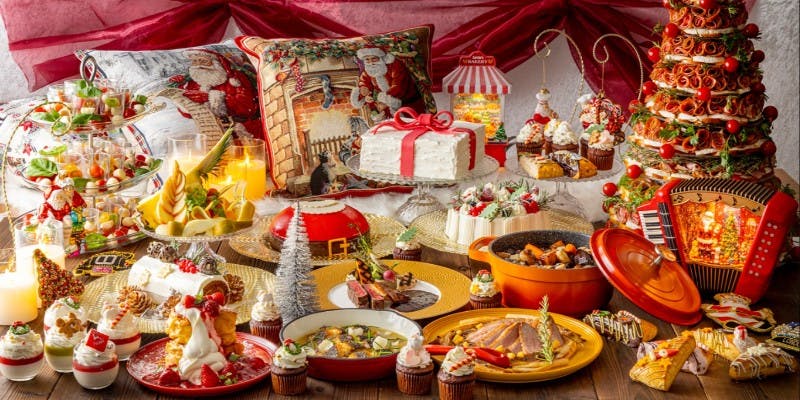 【Xmas2025】クリスマススペシャルディナービュッフェ（ドリンクバー付）第2部（12/20,21,24,25 第2部）