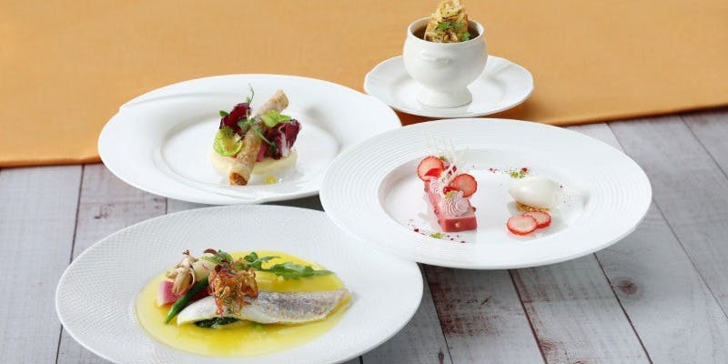 【1・2月】ハーフコースランチ～エルブ魚～　ランチ2部入れ替え制