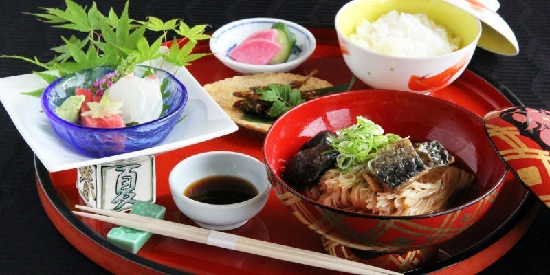 焼鯖そうめんランチ