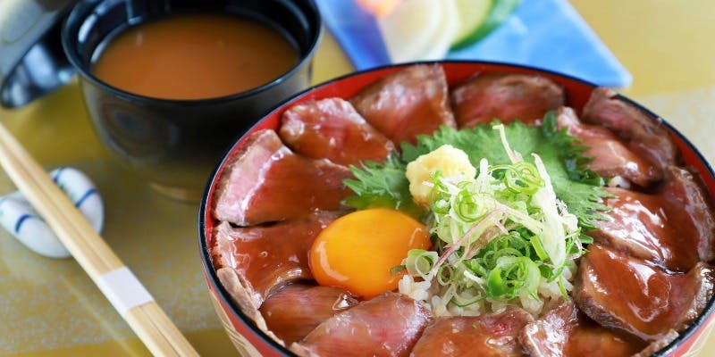 近江牛ローストビーフ丼