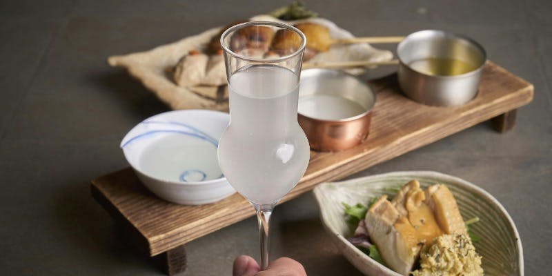 日本酒ペアリング　水炊き　12,000円コース