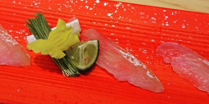【おまかせ】大車海老の姿寿司含む握り9貫、他8品＋1ドリンク