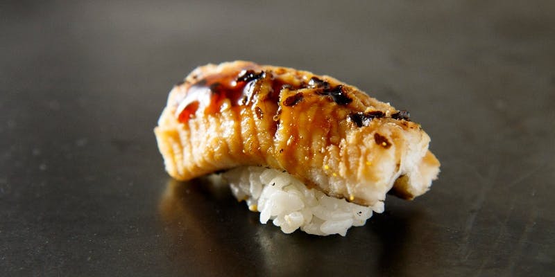 ホテル日航福岡＿銀明翠【結】寿司10貫、茶碗蒸し、椀物など