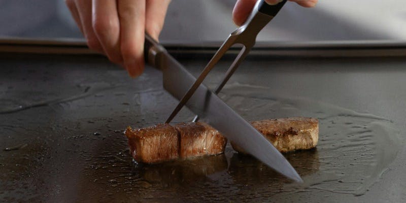 【黒毛和牛ディナーコース】フィレまたはロースから選べるステーキ 全7品