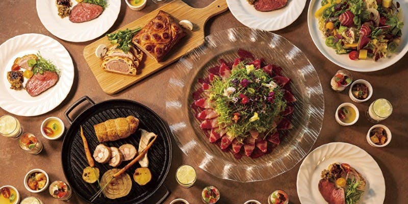 【土日祝日限定ディナービュッフェ/120分制】旬の味覚とバーテンダーが作るアルコール飲み放題（120分制）