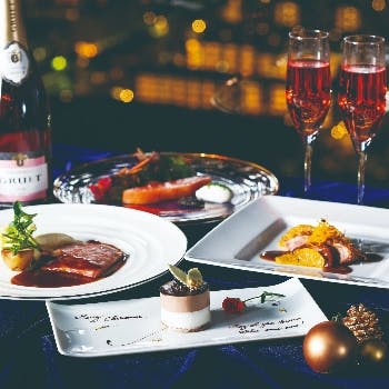 クリスマス 夜景 ダイニング バー スカイクルーズ マクハリ アパホテル リゾート東京ベイ幕張 Okaimonoモール レストラン