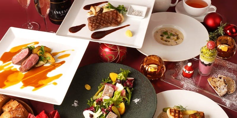 【Xmas2025】選べるメインディッシュ全5品＋グラススパークリング