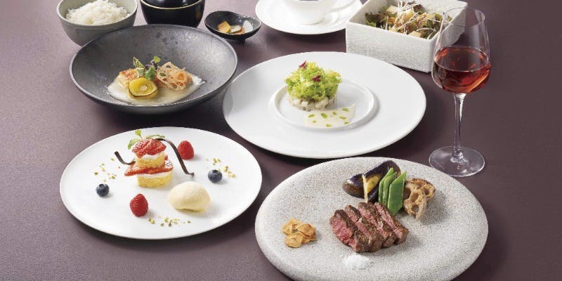 【プティ・セゾンコース】平日ランチ15食限定！ホテルパティシエ特製デザート他全8品（12/13まで）