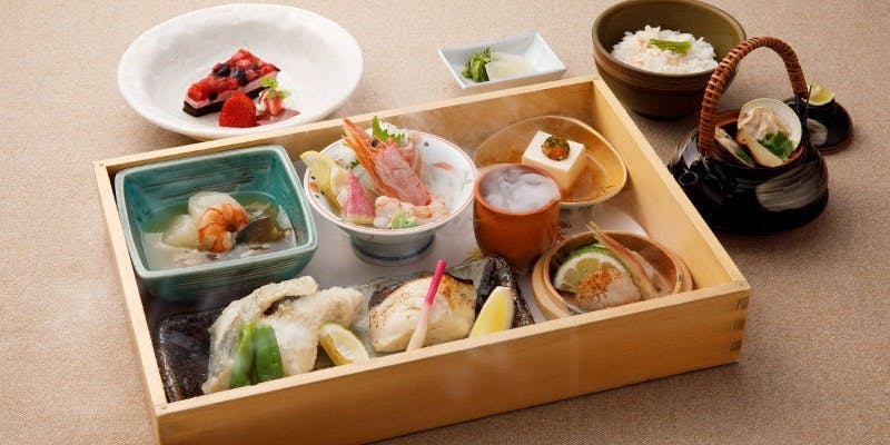 【玉手箱御膳】開けてびっくり、目にも楽しい御膳です＋食後のコーヒー付き（1日15食限定 12/1～）