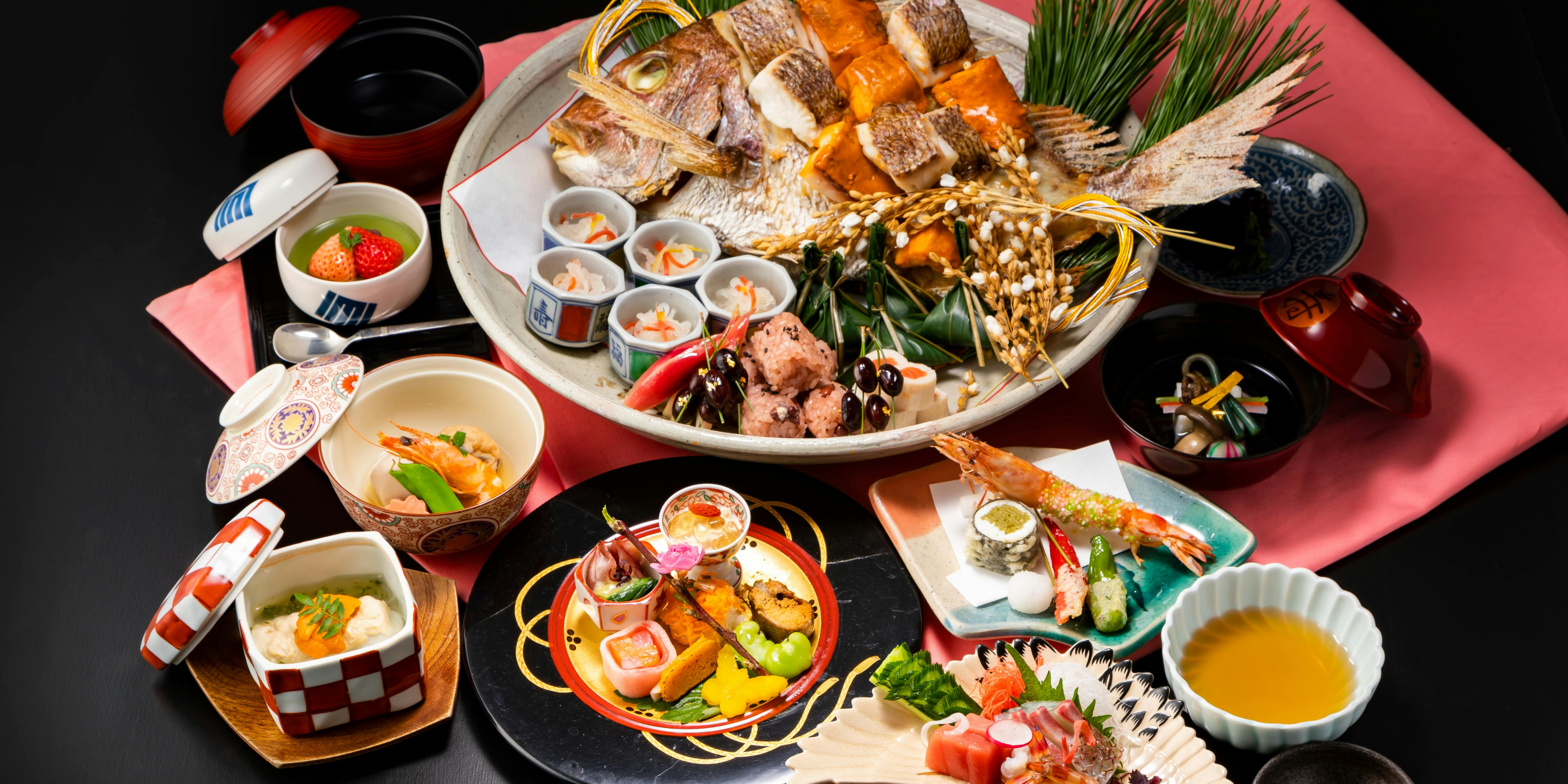 日本料理 新月 【顔合わせにおすすめ 福】お席を華やかに彩るお料理の