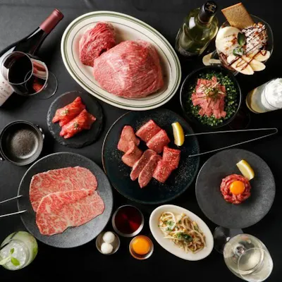 肉のスペシャリストが仕入れたA5牝和牛で焼肉を堪能