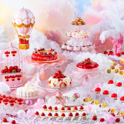 テーマに合わせた世界観にもこだわった ランチ&スイーツビュッフェ