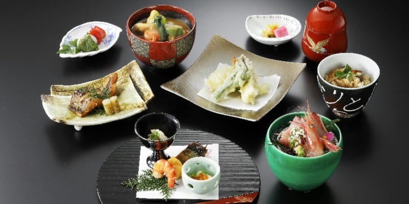 ミニ会席～御造り、焼き物、煮物など全7品～