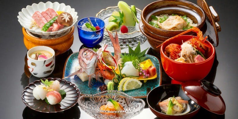 祝い会席・竹～御造り、焼き物、蒸し物など全10品～