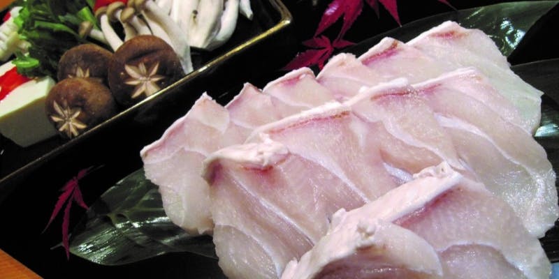 【くえ鍋コース】