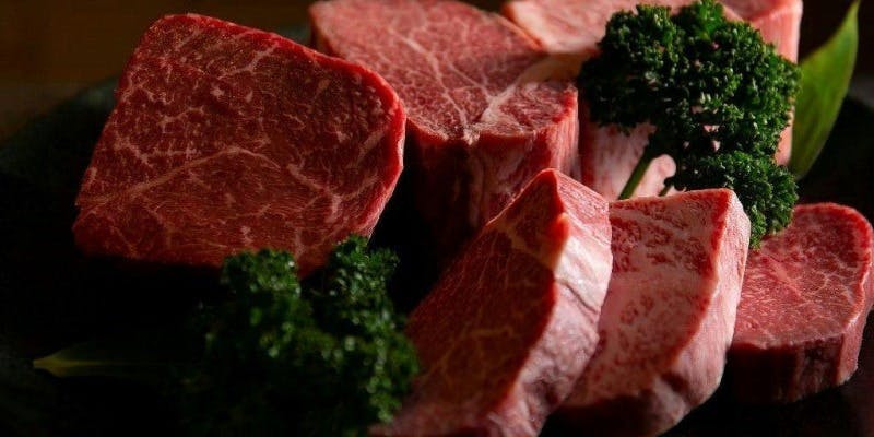 【120分飲み放題付】国産牛ヒレ＆黒毛和牛赤身肉ステーキを贅沢に食べ比べ（全6品）