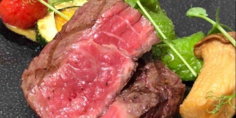 【ランチ限定】和牛赤身ステーキを味わい尽くす「牛肉専門店コース”Premium”」全5品