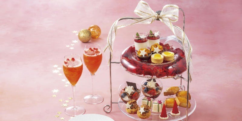 【Xmas2025】ブルーブリックティーセット～星輝くテラスのクリスマス～＋キールロワイアル（12/1～25）