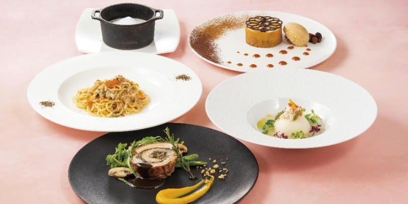 【冬のランチコース】岩中豚のポルケッタなど5品＋乾杯スパークリング（1/5～2/14）