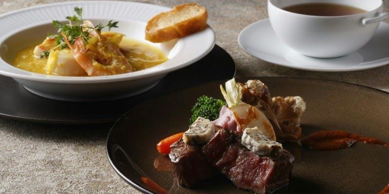 【グリルロッシニ】クラシカルな料理をシェフ牧野がモダンにアレンジした7品（個室選択可）