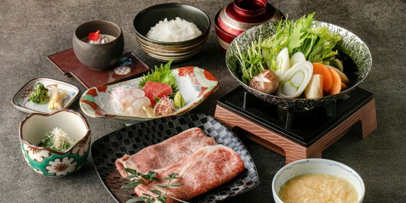 【米沢牛A5のすき煮】