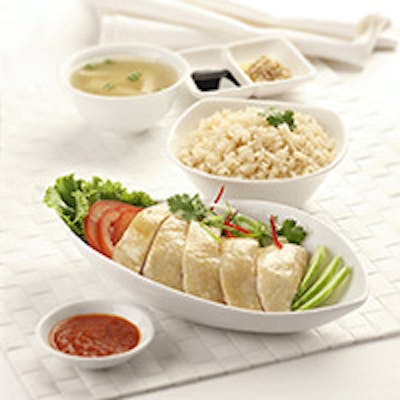 洗練されたシンガポール料理と中国料理の数々