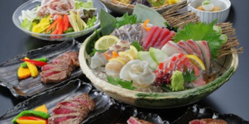 【忘新年会】国産牛ヒレステーキが楽しめる大宝【おおたから】コース＋2時間飲み放題