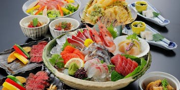 【春宴会】鮮魚とお肉が楽しめる　大宝（おおたから）コース - 権之介 梅田店