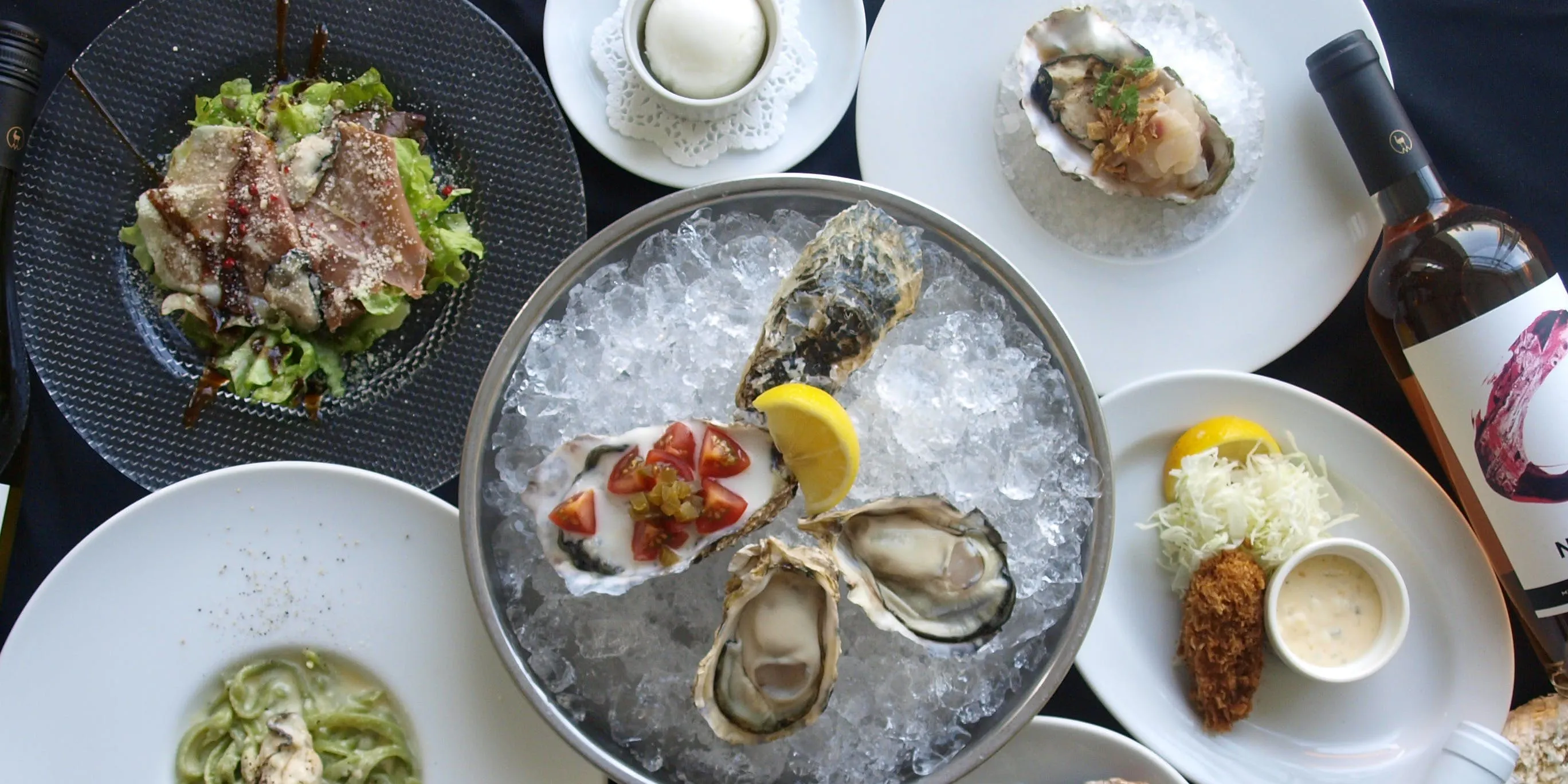 ディナー ウメダステーションオイスターバー 阪急グランドビル店 ウメダステーションオイスターバー 梅田 オイスターバー 一休 Comレストラン