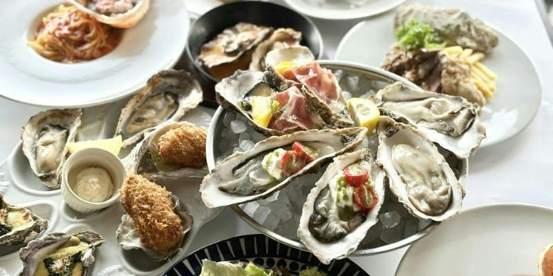 8TH SEA OYSTER bar 阪急グランドビル店 【Dinner】春の牡蠣イタリアンコース（阪急グランドビル店限定） ディナー プラン ...