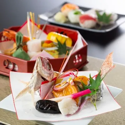 日本料理でお祝い