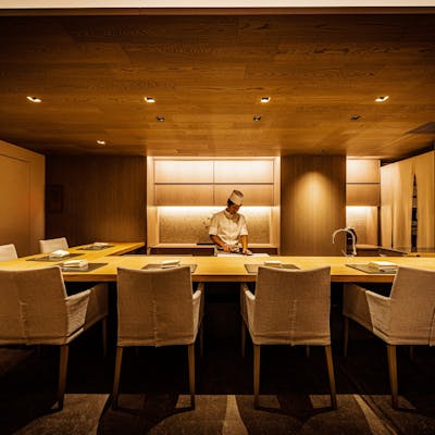 凛とした空気が流れる洗練された空間