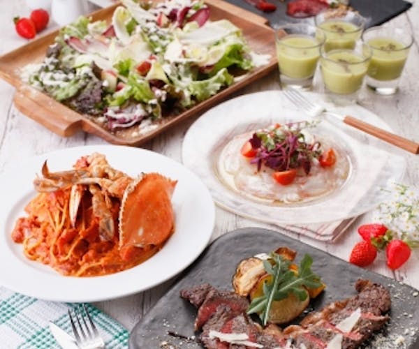 いちご 梅田ファクトリーカフェ Okaimonoモール レストラン いちご 梅田ファクトリーカフェ Okaimonoモール レストラン