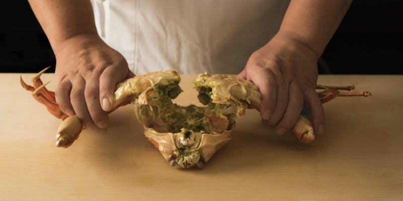 【夜】冬の蟹と鰻の特別コース＋壱（に）