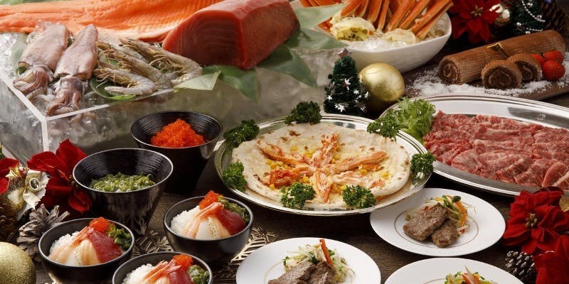 【Xmas2025】クリスマスディナービュッフエ　12月24日・25日（2部制）