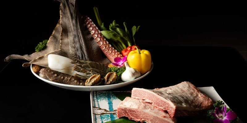 【贅沢美食コース】フカヒレ、鮑など厳選食材全7品