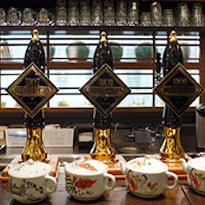 立ち並ぶこだわりの圧倒的な存在感のドラフトタワー