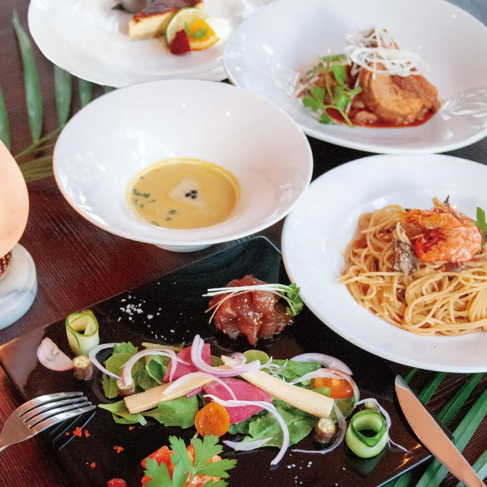 Ginger S Beach 札幌 乾杯スパーク 3h飲み放題付フルコースディナー 上富良野ポークなど道産食材のハワイアンコース全6皿 ディナー プラン メニュー 一休 Comレストラン