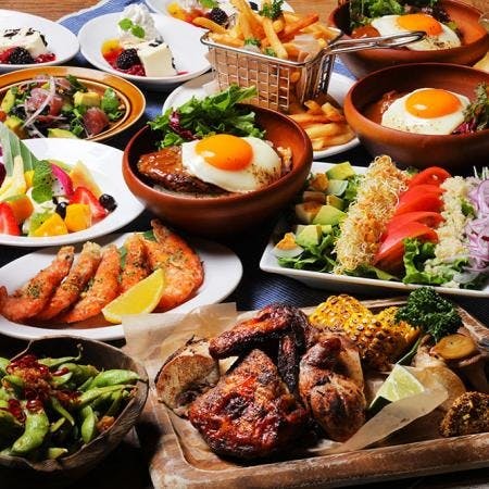 アロハテーブル ルミネ大宮 ハワイアンbbqビアガーデン アロハテーブル ルミネオオミヤハワイアンバーベキュービアガーデン 大宮 ハワイ料理 一休 Comレストラン