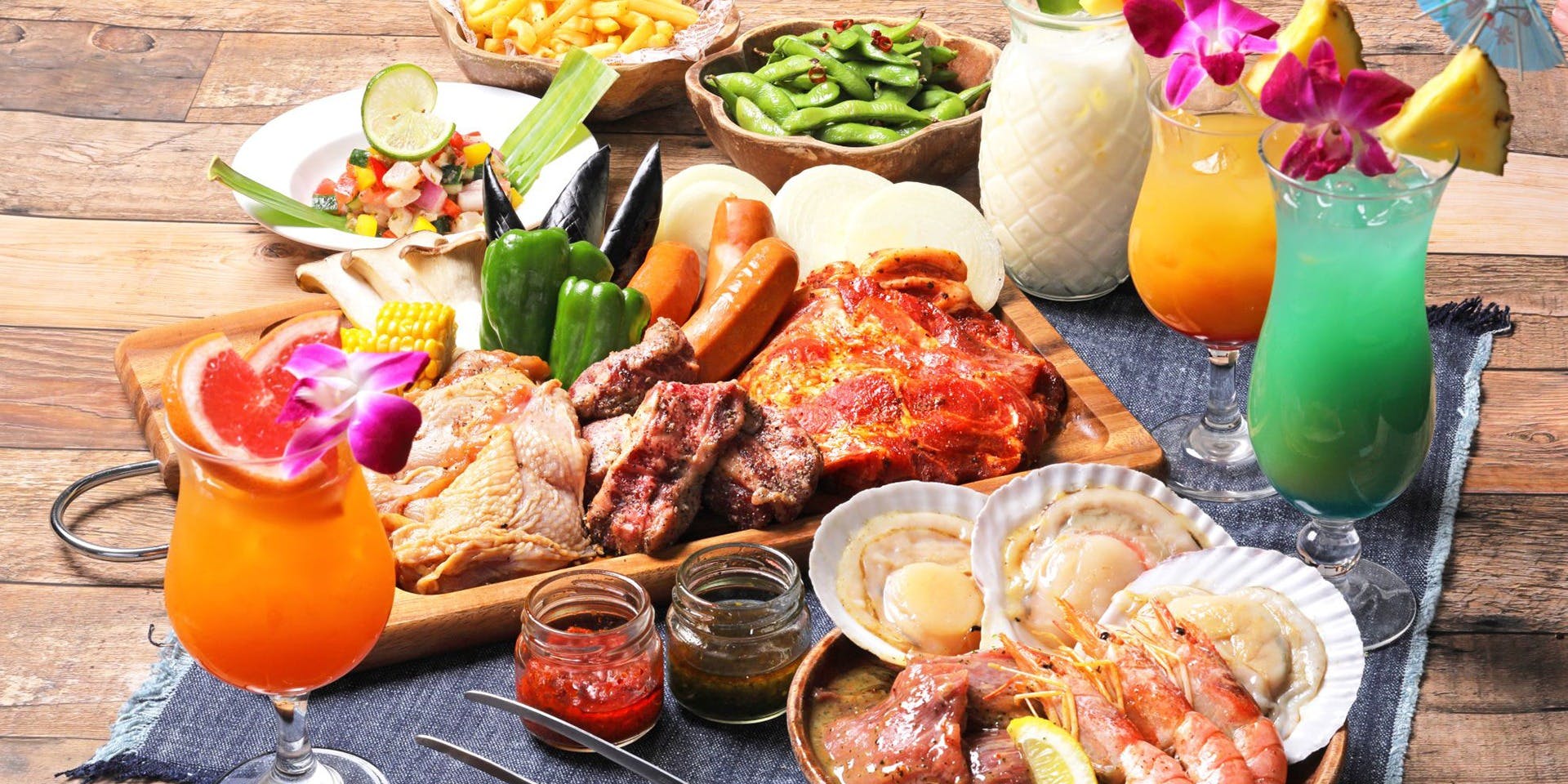 アロハテーブル ペリエ千葉 【2名様からハワイフードを楽しむなら