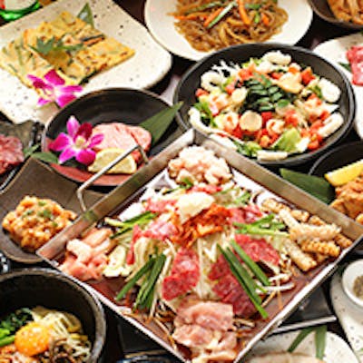 拘り抜いた食材を使用した韓国料理